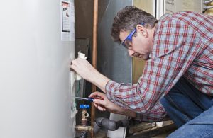 maintenance on a residential water heater