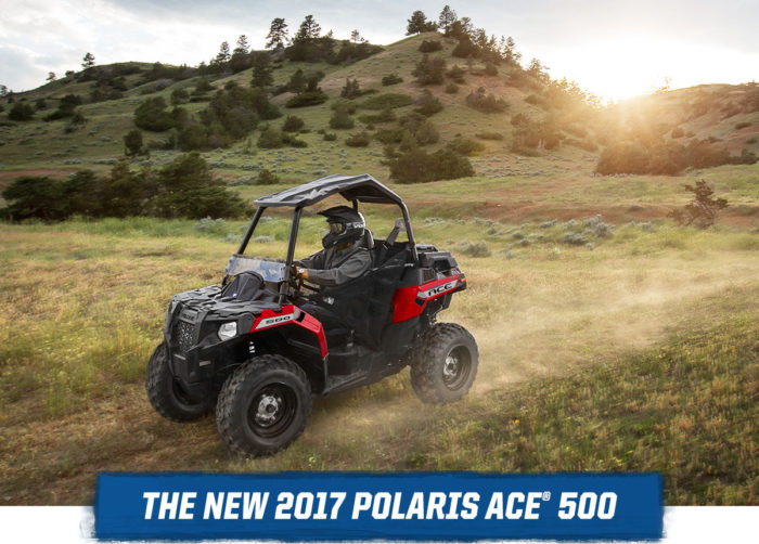 Polaris ACE 500 ATV New for 2017